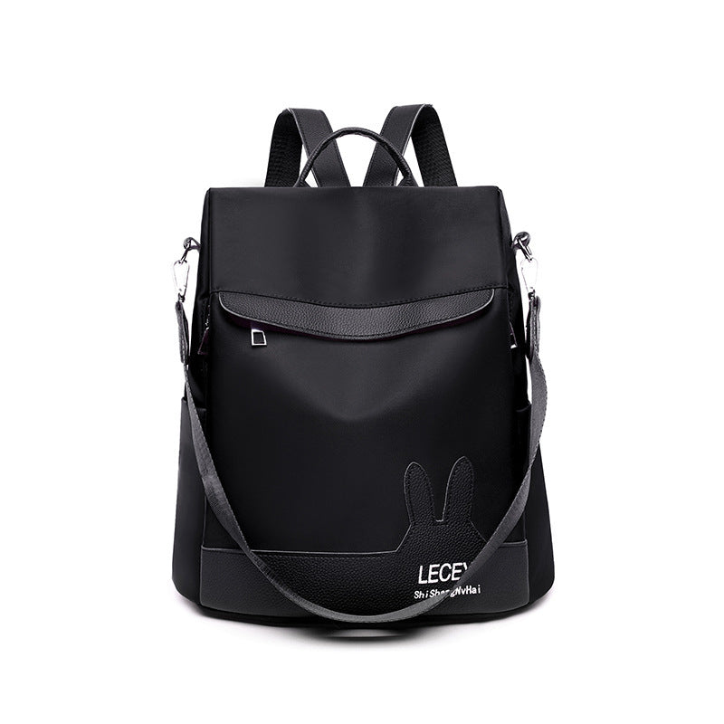 Nylon high school student school bag
