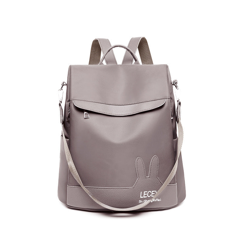 Nylon high school student school bag