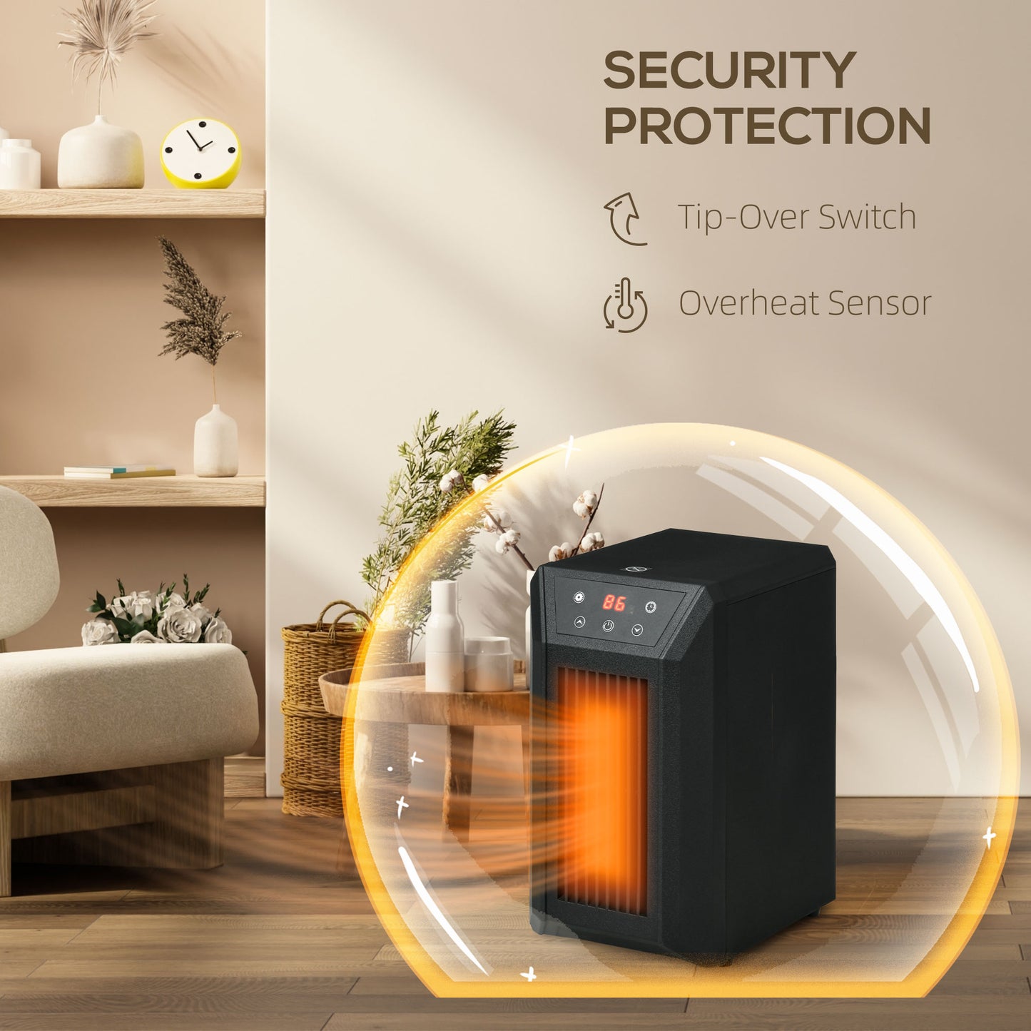 Electric Space Heater for Indoor Use