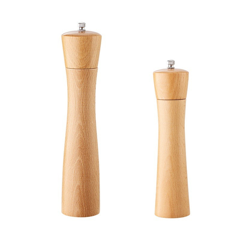 Manual Beech Wood Pepper Black Pepper Bottle