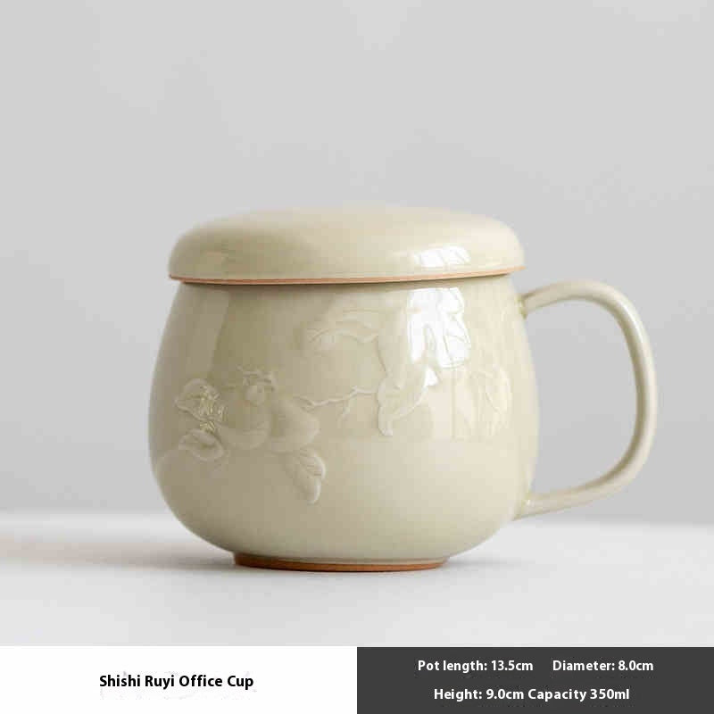 Mug Porcelain Tea Brewing Tea Water Separation Tea Cup