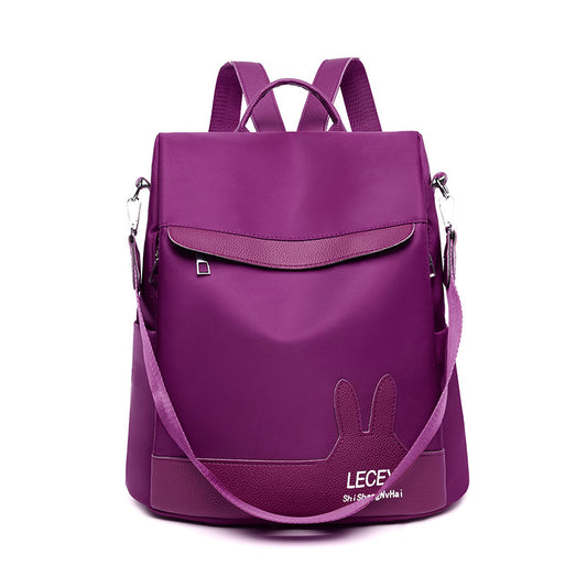Nylon high school student school bag