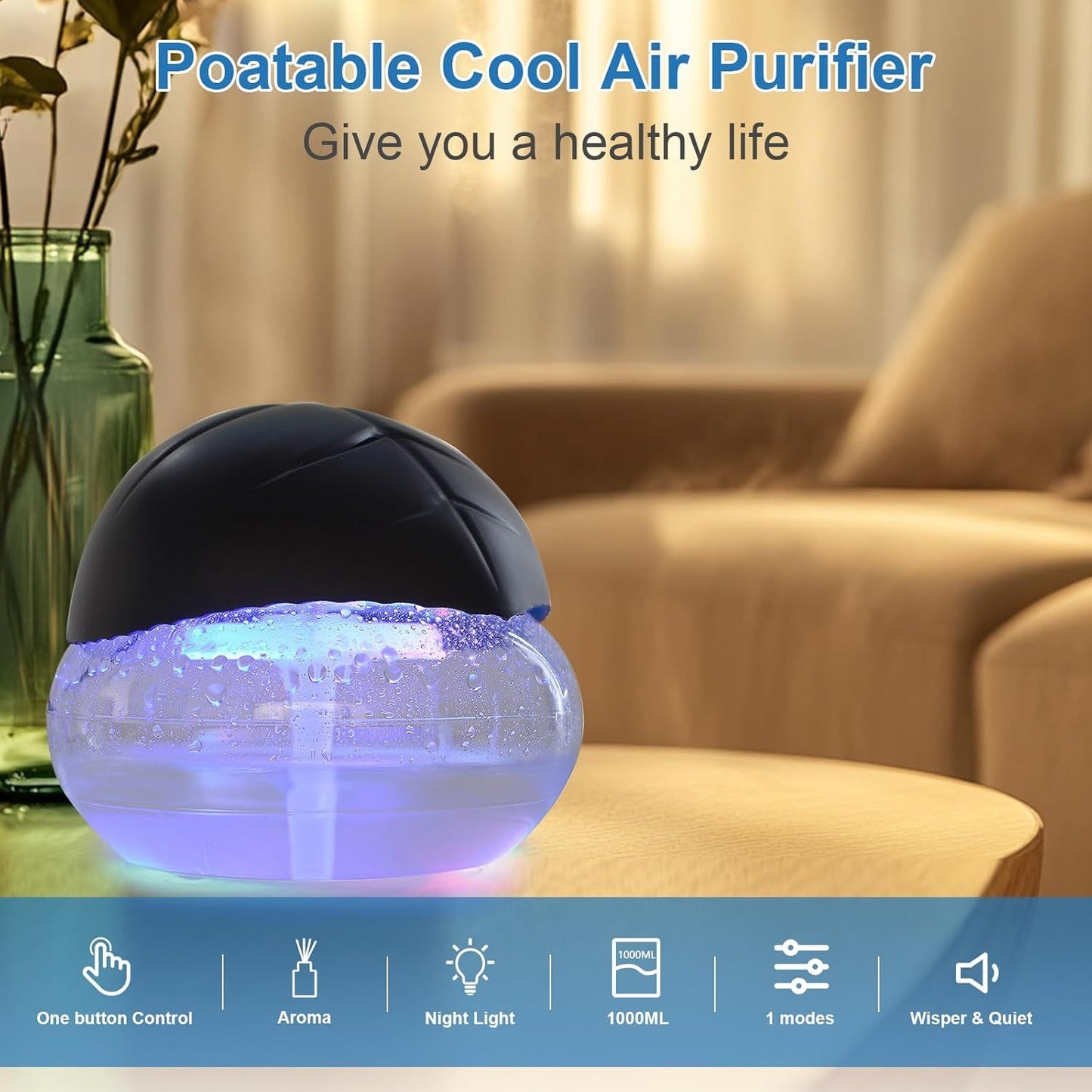 Air Humidifier Purifier