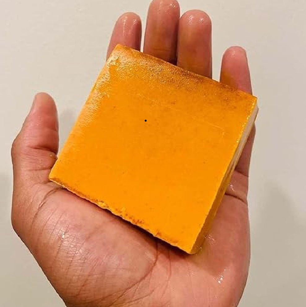 Only Supports Self Pickup With Waybill Turmeric Kojic Acid Brightening Soap, Deep Cleansing & Hydrating Bar For Radiant, Even-Toned Skin