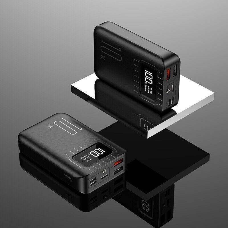10,000 MAh Portable Fast Charger Power Bank With Dual USB