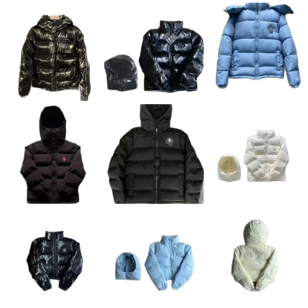 Stand Collar Warm Thickened Hooded Versatile Men's Jacket