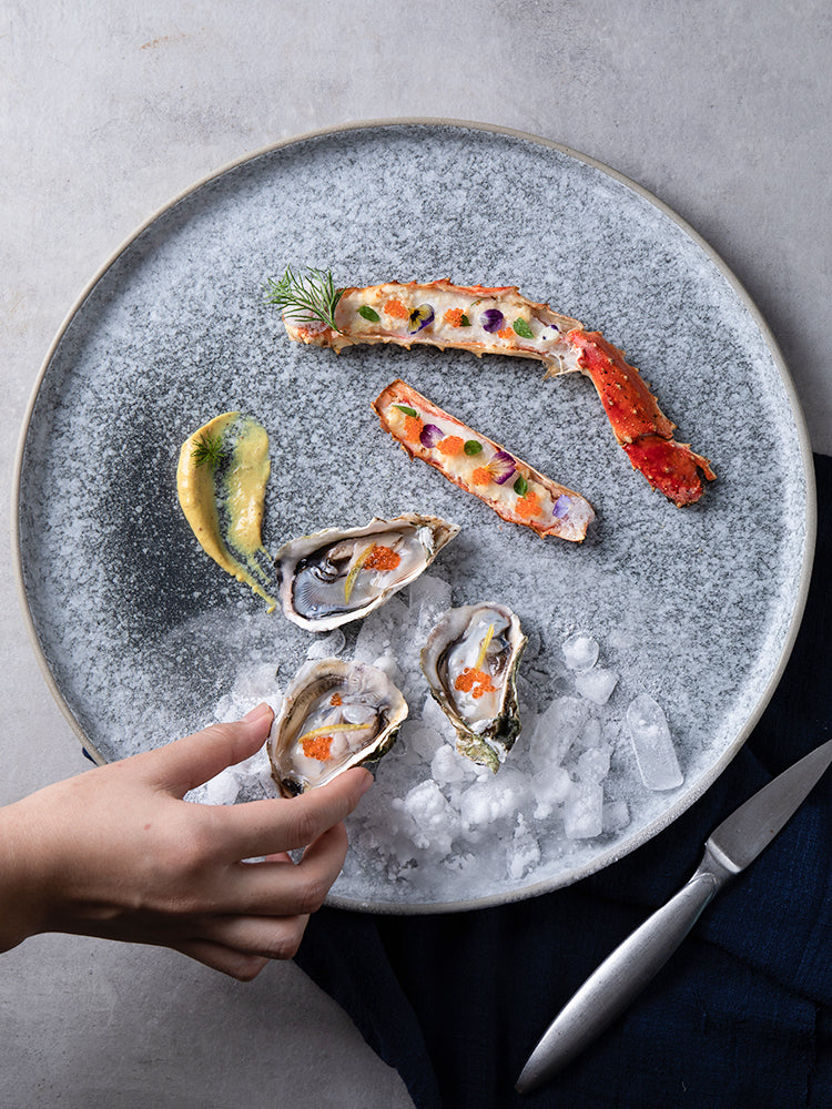 Personalized Net Red Plate Steak