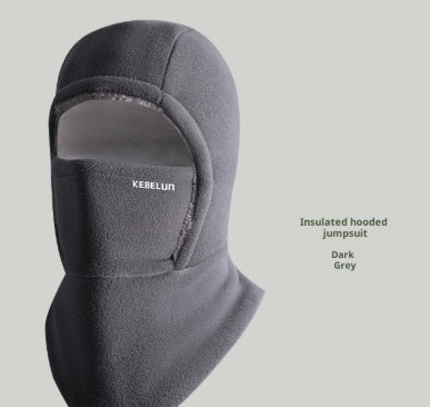 One-piece Fleece-lined Thickened Riding Windproof Mask
