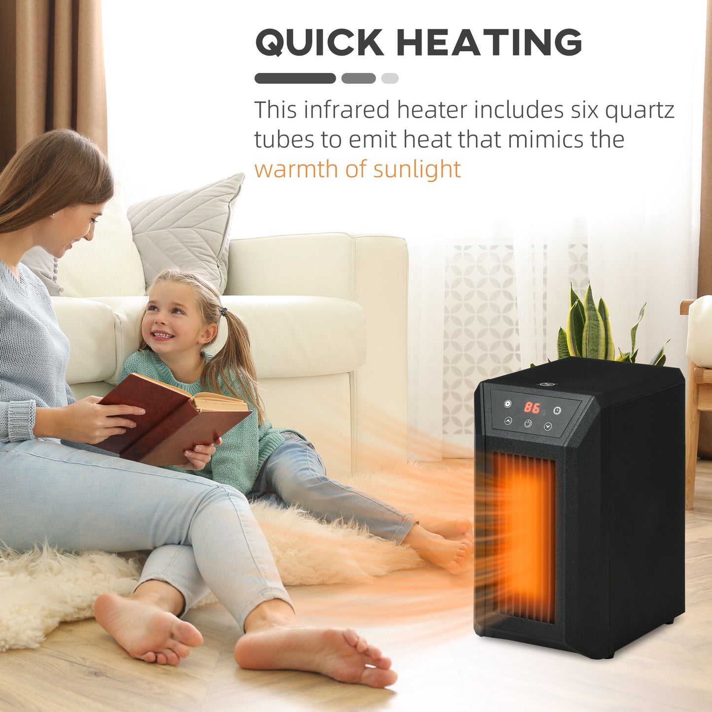Electric Space Heater for Indoor Use