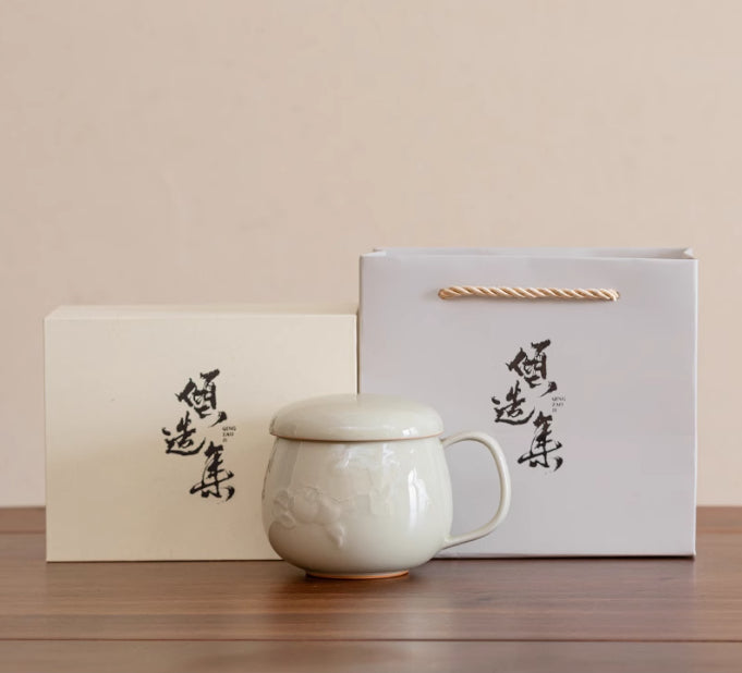 Mug Porcelain Tea Brewing Tea Water Separation Tea Cup